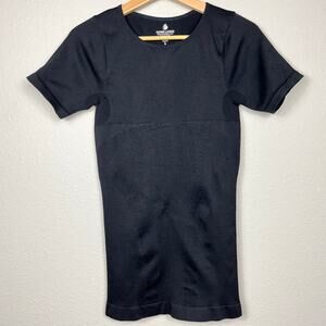 Qore Logiq Compression Short Sleeve Shirt Size Large Tall Smooth Shape Slimming